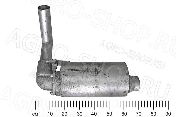 Глушитель 461(442)-30с2 с патрубками Д-440, Д461, Д-442 Енисей 