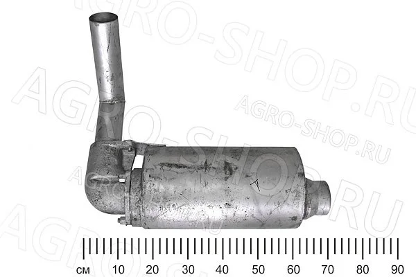 Глушитель 461(442)-30с2 с патрубками Д-440, Д461, Д-442 Енисей 