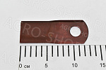 Нож 41976 роторный, правый (129х48х4, d=21мм.) Fella RADURA