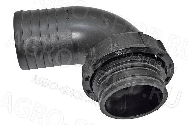 Фитинг (116975/2002090) угловой D75 с гайкой 3" СТК-11 