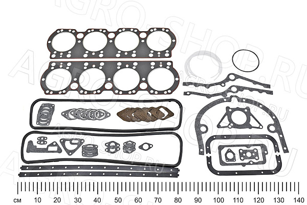 РК двигателя ЯМЗ-238 полный с ПГБ нов. обр. (с герметиком, 1400)  Анталл 