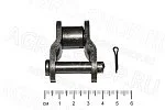Звено переходное для цепи 80Н-1 (25.4мм) DONGHUA