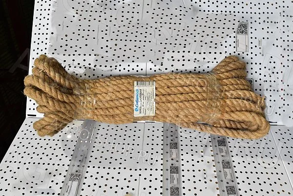 Веревка джутовая d=16мм, 20м 