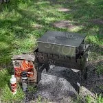 Мангал разборный Трофей (2мм, картон) T-MT-02