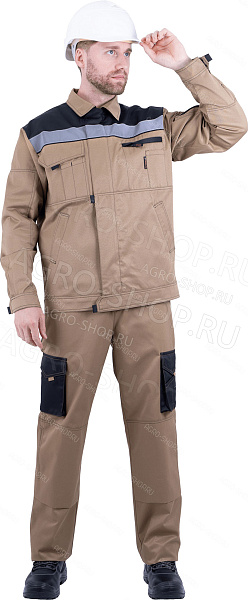 Костюм ДОКЕР, сафари-черный (104-108, 170-176)