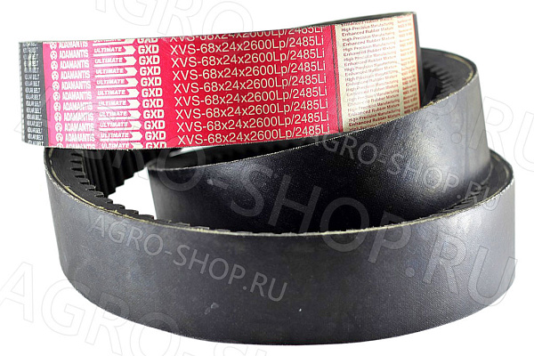Ремень 68х24-2600 Lp / 2485 Li КЕВЛАР барабана КЗС-1218, КЗС-7, Вектор, Акрос (ADAMANTIS) 