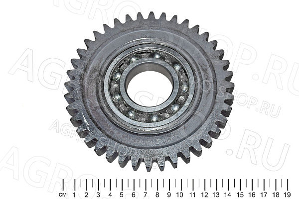 Шестерня 4152040 z=40 с подшипником 180208 ЖТТ Барнаул