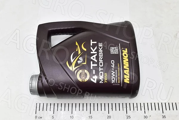Масло моторное 4-takt Motorbike 10w40 SL синтетическое 4л MANNOL