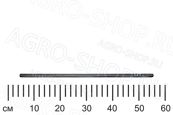 Сталь шпоночная 10х10 ГОСТ 8559-75 ст. 45 квадратная (длина 500 мм.) 