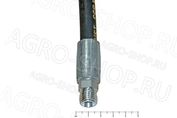 РВД 8.Б1.А6.610(90) L=0,61м (Штуцер М14х1,5) (DKOL М14х1,5 гайка 17) 90* 1SN Акрос 
