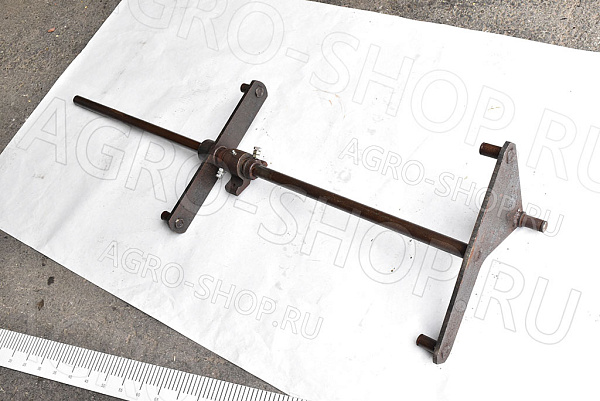 Вал ОВИ 02.160 в сборе (вал, 2 рыч., 2 кольца, 1 подш.) ОВС-25 