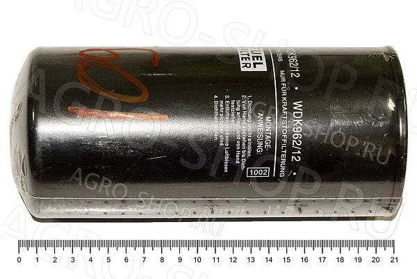 Фильтр топливный WDK962/12 (Common Rail) МТЗ-1025,  КАМ16 ЕВРО 4 К.