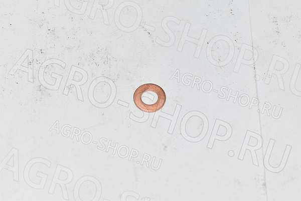 Шайба 7х14х1 (медь)  