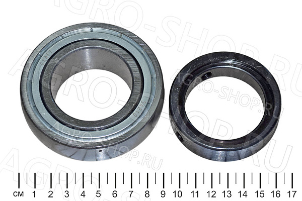 Подшипник YET 210 / UY 210-2S / SA 210 / AEL 210 (50х90х22/43,7) (FKL) 