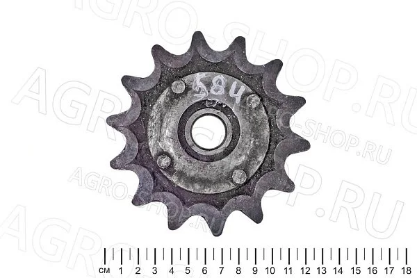 Звездочка БМД-59.230 (z=14, t=25,4) в сборе БМ-6А/Б 