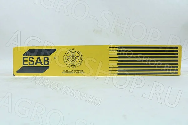 Электроды ОК-46.00 d=2,5 мм (упаковка 5,3 кг) ESAB-Тюмень