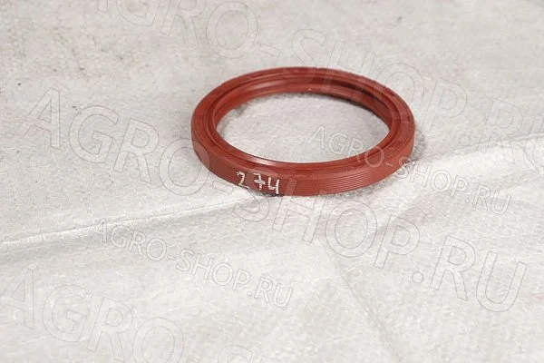 Сальник 80х100х10 2.2  красный 406-1005160-02 