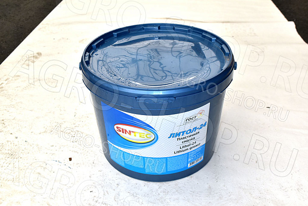 Смазка Литол-24 9,5кг Sintec