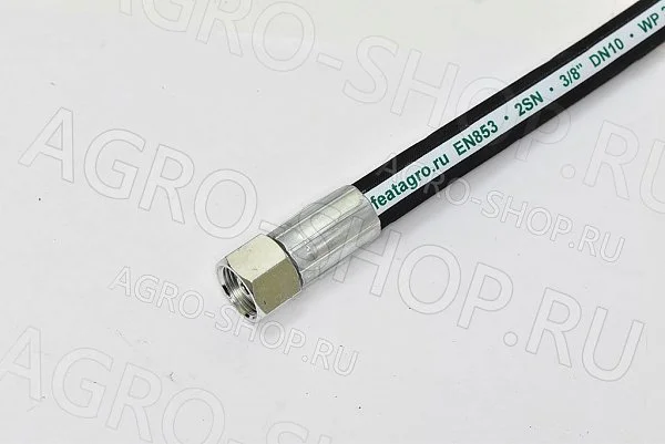 РВД 10-33 L=1м (Banjo М20) (М20х1,5 гайка 24) 2SN (FeatAgro) 