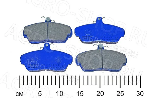 Колодка 2217-3501800-02 (ТИИР-240) тормозная передняя (4шт) ГАЗ-3302,2217 ГАЗ