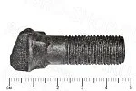 Болт 54-62352/54-61382 бича (М12х1,25х38) с гребнем Нива, Енисей, Дон, Вектор, Акрос, КЗС К
