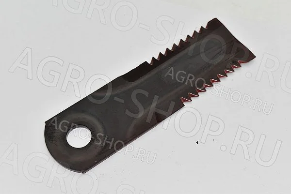 Нож 42228 соломоизмельчителя зубчатый (173х50х5мм., d=18,1мм.) РСМ RADURA