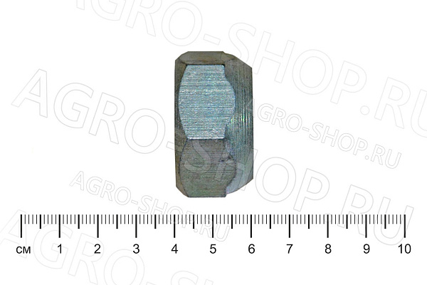 Гайка 250712-П29 (М20х1,5) крепления переднего колеса правая ГАЗ-53,3307 ГАЗ