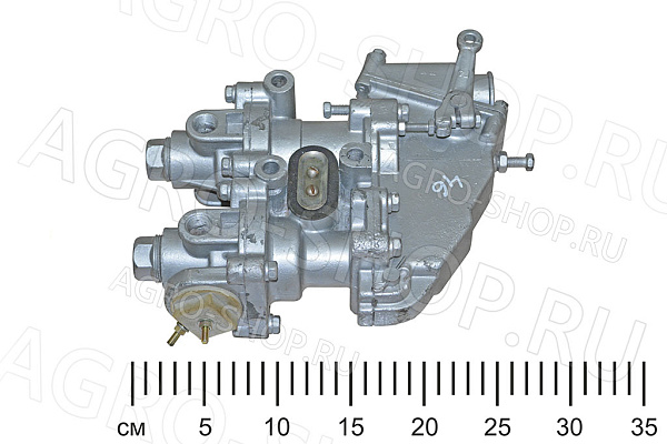 Кран 130-3514010Б тормозной 2-х секц. стар. обр. без ВК-13 (с хранения) ЗИЛ-130 