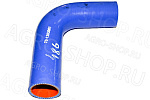 Патрубок 70-1303001-Б2 радиатора D(мм)=38 L(мм)=256 силикон (угол 115гр.) верхний МТЗ-80/82