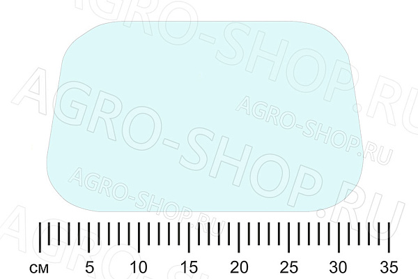 Стекло 04.45.141-1 окна малого Т-4 