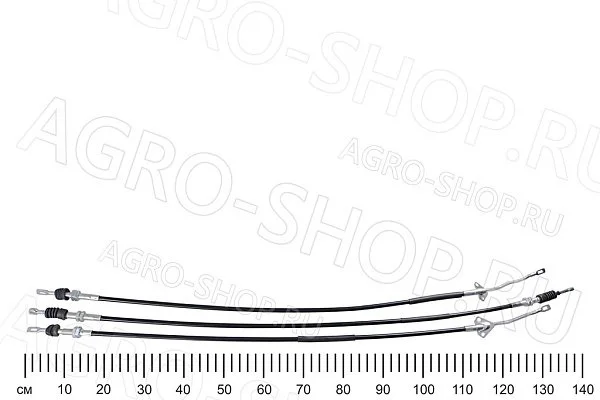Тросы GP.11570053 стояночного тормоза (1 пер+2 задн) ГАЗ-3302 G-Part