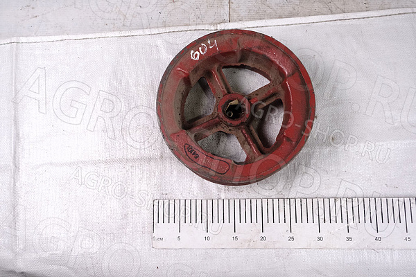 Шкив БМД 64101 вала очистителя головок (D=250мм) БМ-6А/Б 