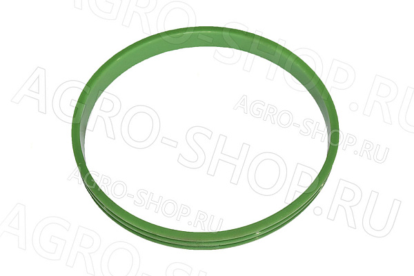 Уплотнение гильзы 236-1002040 широкое кольцо (силикон) ЯМЗ (СТРОЙМАШ) 