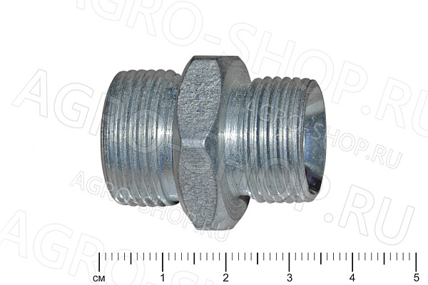 Штуцер Гидроузел S24 (М22х1,5-М20х1,5) гр. S27
