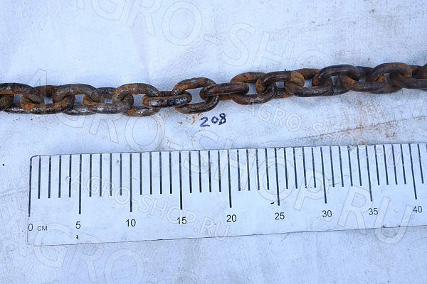Цепь якорная 11х31 (смычка 25м.) (Красный Якорь)