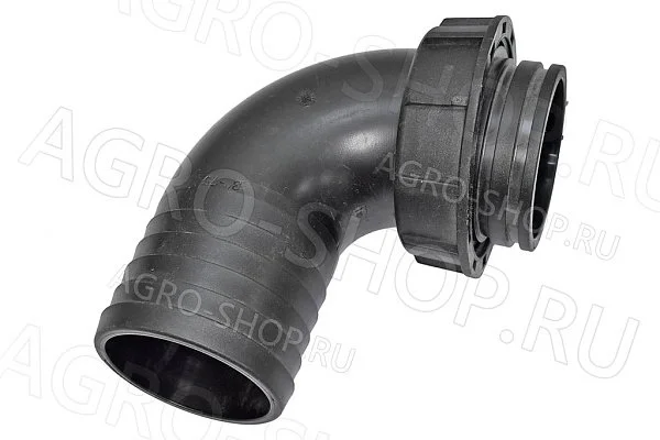Фитинг (116975/2002090) угловой D75 с гайкой 3" СТК-11 