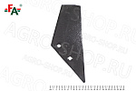 Нож АПК (квадратное отв.) сталь 65Г, 8мм, ТВЧ, термообр, упроч. левый FeatAgro