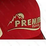 Бейсболка Premier цв.черный/красный б/р (PR-BR-303-04A)