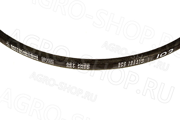 Ремень 8,5х8-1018 / SPZ-1024 вентилятора (MITSUBOSHI) 