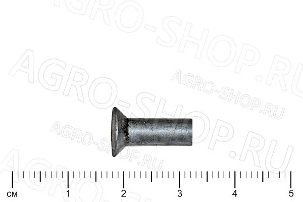 Заклепка 5х14 стальная в потай ГОСТ 10300-80 (Р)