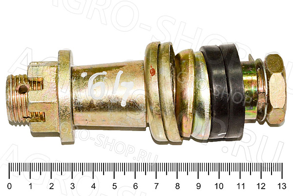 Палец 102-3405103 ЗИ гидроцилиндра Ц50 в сборе d=28мм, L=130мм  (К)