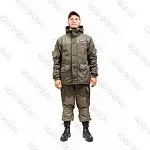 Костюм демисезонный Беркут олива 65%полиэстер-35%хлопок/100%полиэстер (56-58/170-176)
