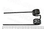 Зуб ПБ 16.01.607 пружинный окрашенный (черный) ПРФ-145, ПРФ-180 ТУРЦИЯ