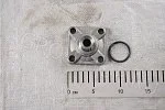 Фланец НШ50 алюминиевый на РВД 27х1,5 прямого подключения (+уплотнительное кольцо) (Master Part) 