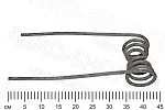 Зуб пружинный П2004.07.001 (d=10 мм) ЗБР-24, Весна-14 FEAT AGRO, БЗГ-15, БЗГ-18, БЗГ-24 