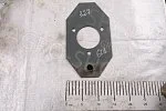 Пластина 142.50.02.070 (ползун) колосового элеватора Акрос 