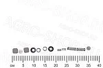 РК  головки компрессора (клапаны+пружины) 8 наим (2514) ЗИЛ-130 