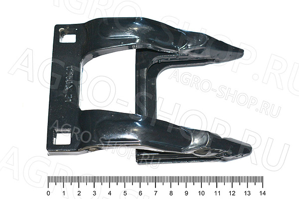 Палец двойной 17750.01 открытый, короткий, направляющий усиленный на жатку Honey Bee 12мм  Шумахер