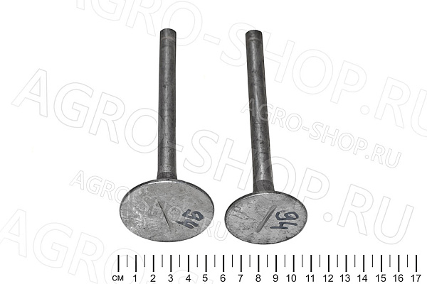 Клапан А05.11.008/009 выпускной+впускной СМД-20 