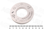 Круг 400х63х203 (зерно-25 F60 K/L) 25А белый шлифовальный 